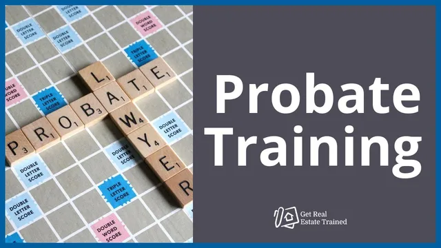 Probate Training original course cover
